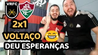 REACT MELHORES MOMENTOS VOLTA REDONDA 2X1 FLUMINENSE  VOLTA REDONDA SURPREENDE NO CARIOCA [upl. by Dyl113]