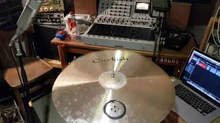 Turkish Cymbals 22quot Jarrod Cagwin Soundscape quotWaterquot Crash 1838g [upl. by Nairehs]