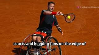 Paralympics 2024 Wheelchair Tennis Kicks Off at RolandGarros [upl. by Yelkcub]