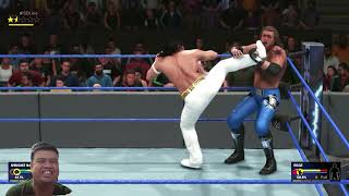 WWE Shinsuke Nakamura VS Edge Smackdown Live gameplay PC 2024 [upl. by Dnalra]