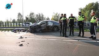 Politie zoekt getuigen van het ongeval op de Westdijk in Alkmaar 19 september 2024 [upl. by Drarehs]