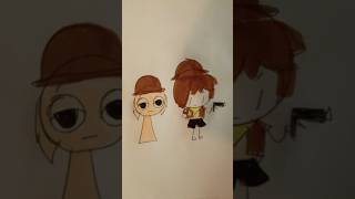 Malpas Park Students X SPRUNKI Pt 2 sprunki incredibox smoothcriminal MJ anime drawing [upl. by Leeban772]