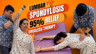 FINALLY RELIEF from Lumbar Spondylosis Sciatica Nerve Pain Leg Pain L4 L5 Disc Bulge by Dr Ravi [upl. by Elleynad]