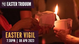 Easter Vigil 2023 – Catholic Mass Today Live Online [upl. by Uni]