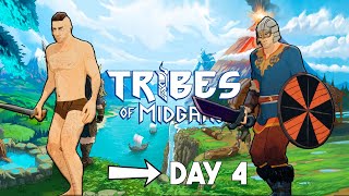 Tribes Of Midgard  Day 1 to Day 4 l PC Gameplay By Leeiff [upl. by Gerdeen]