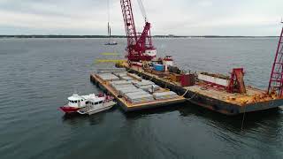 Rehoboth Beach Ocean Outfall Mattress Placement [upl. by Monk]