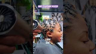 DITL of a Homebased 6 Figure Loctician ditl locs loctician sisterlocks microlocs retwist [upl. by Ataynik]