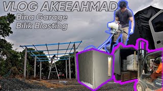 Vlog AkeeAhmad Edisi  New Garage Palatao Powder Coat Rim y15 Glossy Black Bancuh Colour Diamond [upl. by Mcguire]