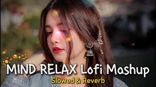 Mind Relaxing Lofi Mashup Feel songs slowed amp Reverb [upl. by Shuler]