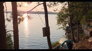 Canoe Camping at La Vérendrye Wildlife Reserve [upl. by Onavlis33]