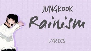 BTS Jungkook  Rainism Cover2016 MBC Gayo Daejejeon HanRomEng lyrics [upl. by Leanard877]