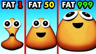 Growing FATTEST POU [upl. by Eimorej]