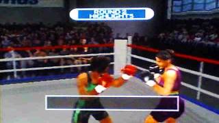 Knockout kings 2001 Chevelle Hallback vs Lucia Rijker [upl. by Ozner]