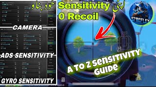 Sensitivity Full Guide Camera Ads Gyroscope PUBG Mobile  57REFLEX [upl. by Jack]