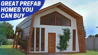 7 Great PREFAB HOMES 1 some affordable [upl. by Phillips]