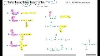 AS 9701 Organic Chemistry Part 6  Isomers and Past Paper Questions [upl. by Maeve]