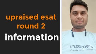 upraised esat 2 informationupraised esat round 2 syllabus [upl. by Adihsaar158]