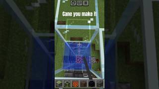 Minecraft easy lifte design like subscribe minecraftbuliding [upl. by Mallissa]