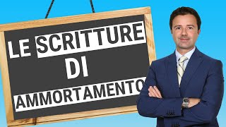 Le scritture di Ammortamento ecco quali sono [upl. by Ellehsar]