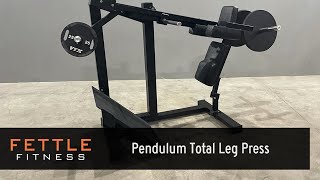 23470  Fettle Fitness Pendulum Total Leg Press [upl. by Sergeant327]