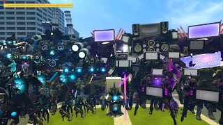 TV MAN MECHA CAMERAMAN FUTURE SPEAKERMAN MYTHIC VS 177 SKIBIDI TOILET BOSSES In Garrys Mod [upl. by Zelle]