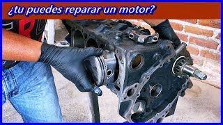 Aprende a reparar un motor Tú puedes hacerlo¡ [upl. by Dagney]