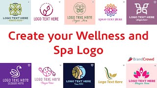 Wellness and Spa Logo Maker [upl. by Jeanette]