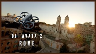 DJI AVATA 2  FLYING IN ROME [upl. by Peyter408]