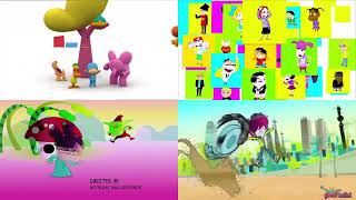 Pocoyo Papawa Lola amp Virginia Sandra the Fairytale Detective and Lucky Fred Intro Remix [upl. by Jabez]