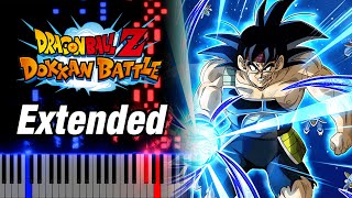 TEQ Bardock Active Skill OST Extended Version  DBZ Dokkan Battle  Piano Cover [upl. by Asseralc]