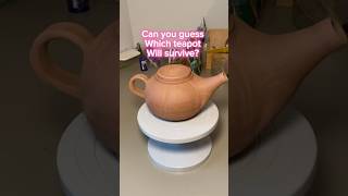 Taking guessesteapot handmade handmadeteapot teatime ceramics clay pottery [upl. by Kremer]