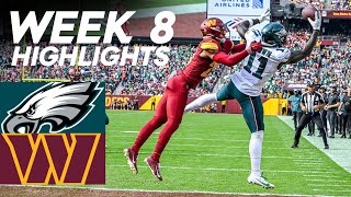 Eagles vs Commanders  2023 Week 8 Highlights [upl. by Mandell]