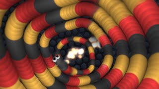 Slitherio  BIGGEST SNAKE EVER  Road to World Record 1 [upl. by Potter674]