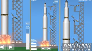 Working Saturn V launch tower  Spaceflight Simulator [upl. by Alyar]