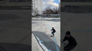 Новое 🫶 recommended scooter pandem skateboarding skate briflip scootering [upl. by Iatnohs]