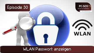 WLAN Passwort anzeigen lassen  PC SOS TV [upl. by Hillegass]