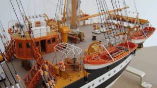 Amerigo Vespucci detailed ship model [upl. by Radley]