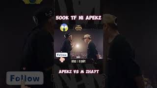 APEKZ Vs M ZHAYT 500k TF ni APEKZ😮flipaclip fliptop [upl. by Lemahs]