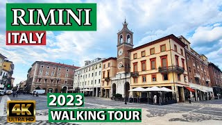 Rimini Italy 4K UHD Walking Tour [upl. by Goldia]