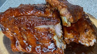 EASY FALL OFF THE BONE BABY BACK RIBS OVEN BAKED RIBS [upl. by Allen]