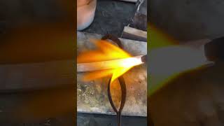 Wow heres how to make a popular silver bracelet 🔥🔨 gold viral video silver jewellry jewelr [upl. by Wolcott725]