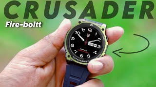 Fire boltt Crusader Smartwatch Review  Best Smartwatch Under 3000 [upl. by Anaihsat]