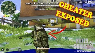 Rules of Survival  GARAPAL NA CHEATER SA ROS ROS TAGALOG [upl. by Rubens]