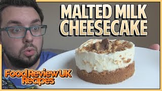 Malted Milk Cheesecake Recipe [upl. by Nelak]