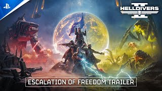 Helldivers 2  Escalation of Freedom Announcement Trailer  PS5 amp PC Games [upl. by Stovall]