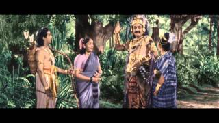 Mayabazar Movie  Beautiful Scene Between SVR amp ANR  SVR NTR ANR Savitri [upl. by Neral636]