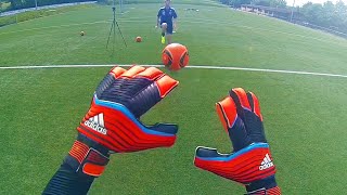 Ultimate adidas Predator Zones Goalkeeper Gloves Test amp Review [upl. by Mahgem]