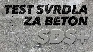 Test svrdla za beton SDS  Ključ 13 [upl. by Aehsila337]