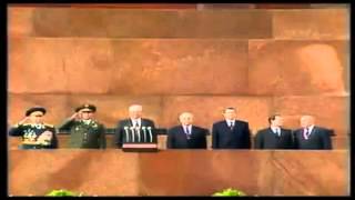 Himno de Rusia 1995  Primer desfile militar  Anthem Russia 1995  First militar parade [upl. by Ahsiele]