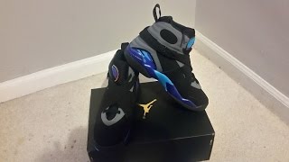 Review Jordan Retro 8 Aqua OG GS [upl. by Sternlight]